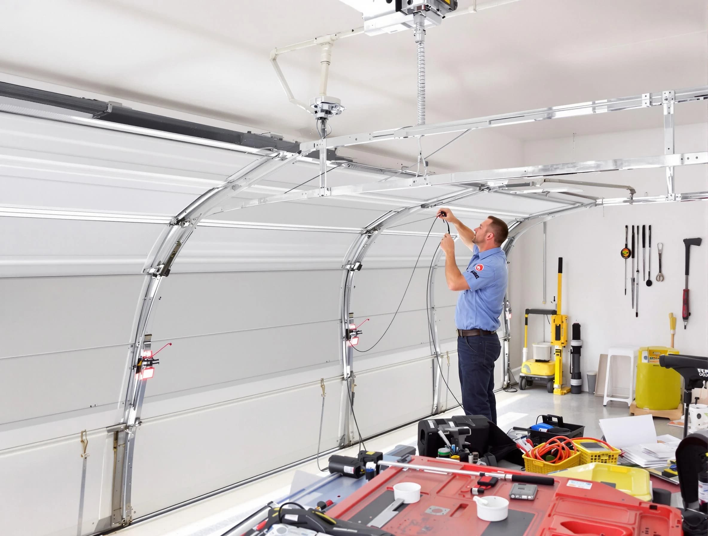 Garage door cable repair service by Gloucester Garage Door Repair in Gloucester