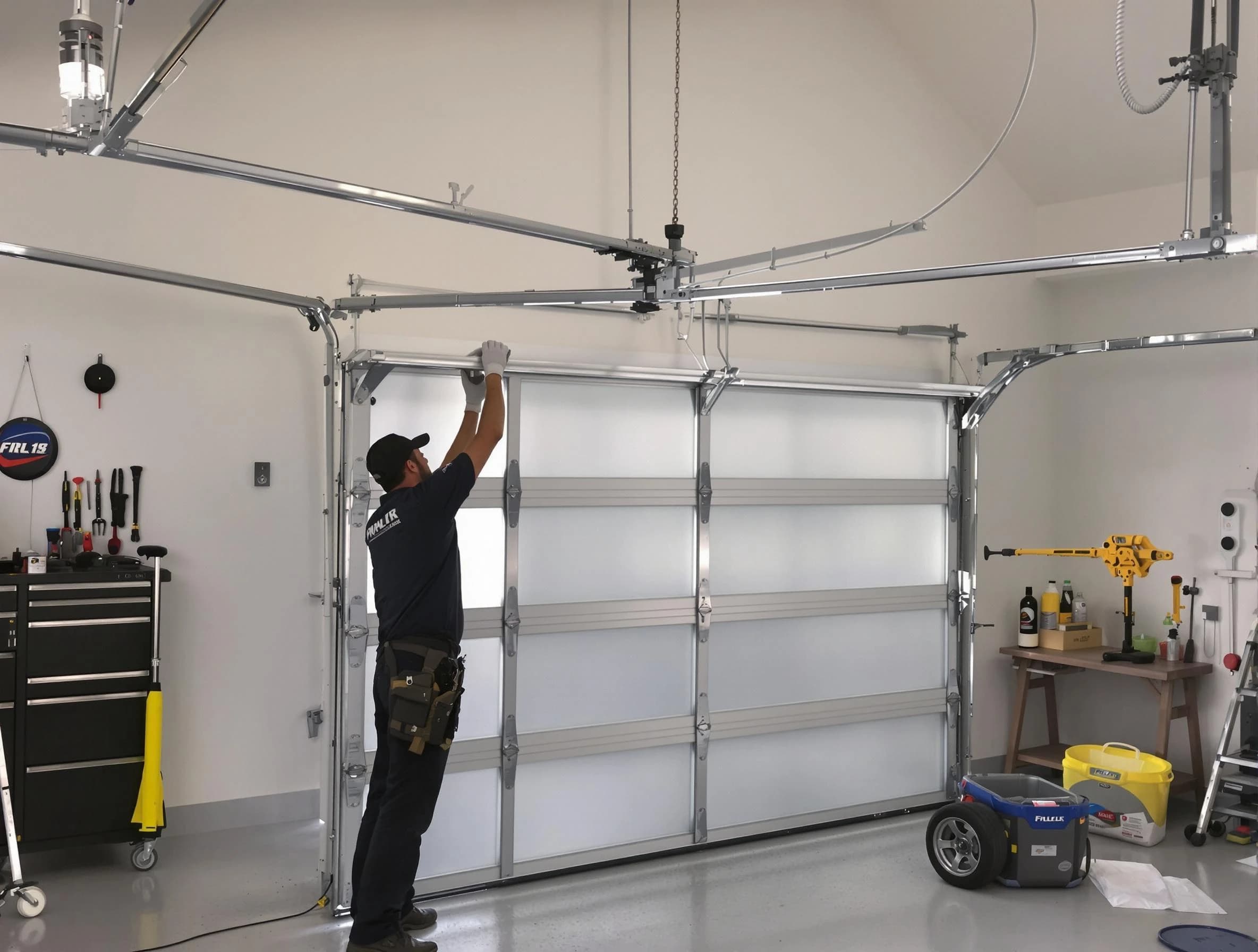 Gloucester Garage Door Repair certified team performing precision garage door installation in Gloucester