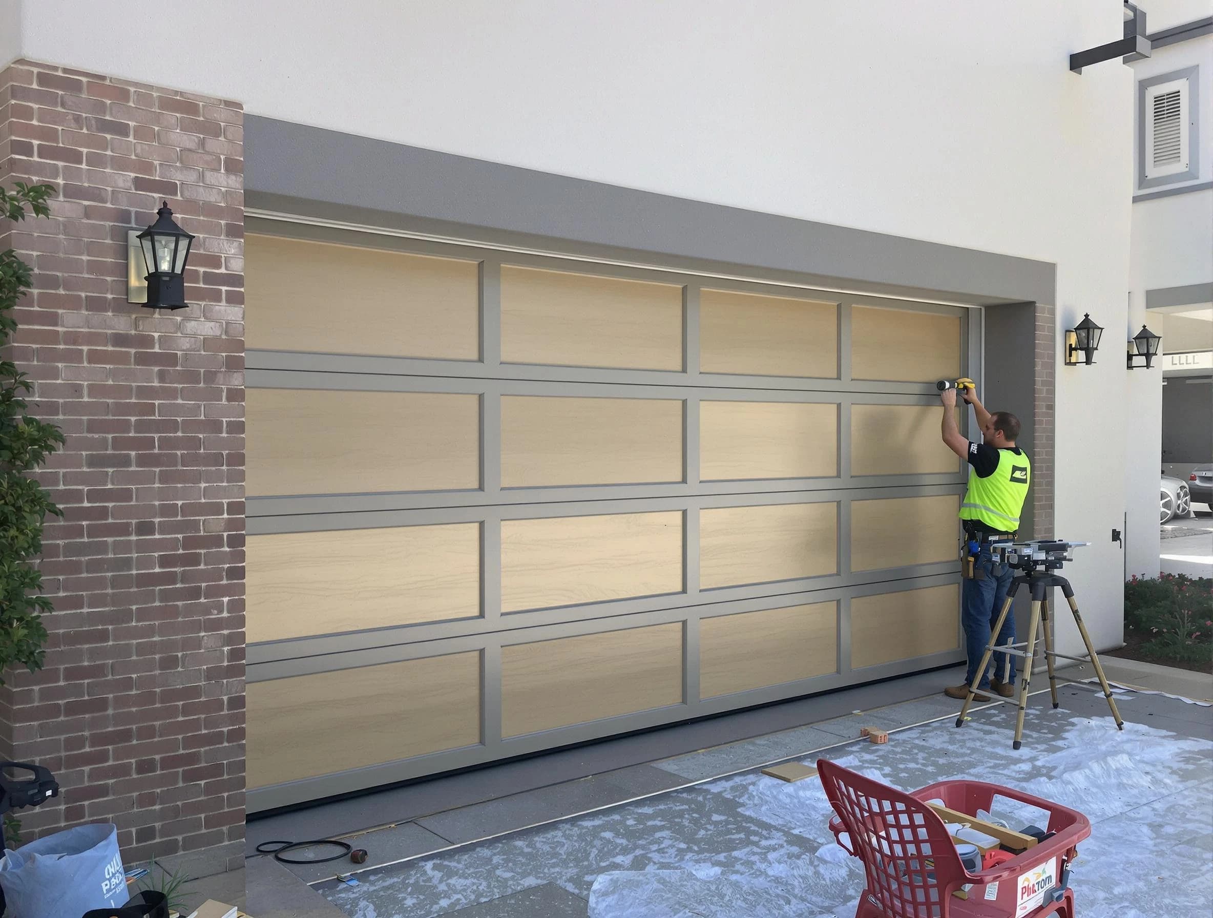 Garage door replacement service by Gloucester Garage Door Repair in Gloucester
