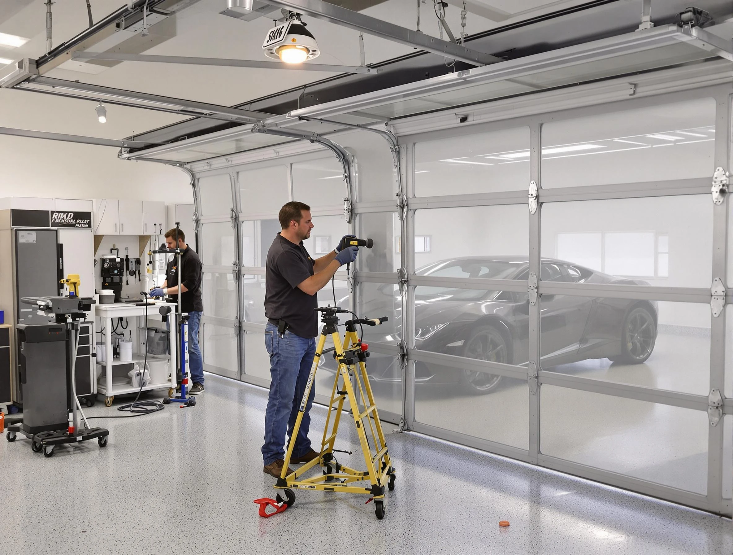 Garage Door Dents Repair in Gloucester