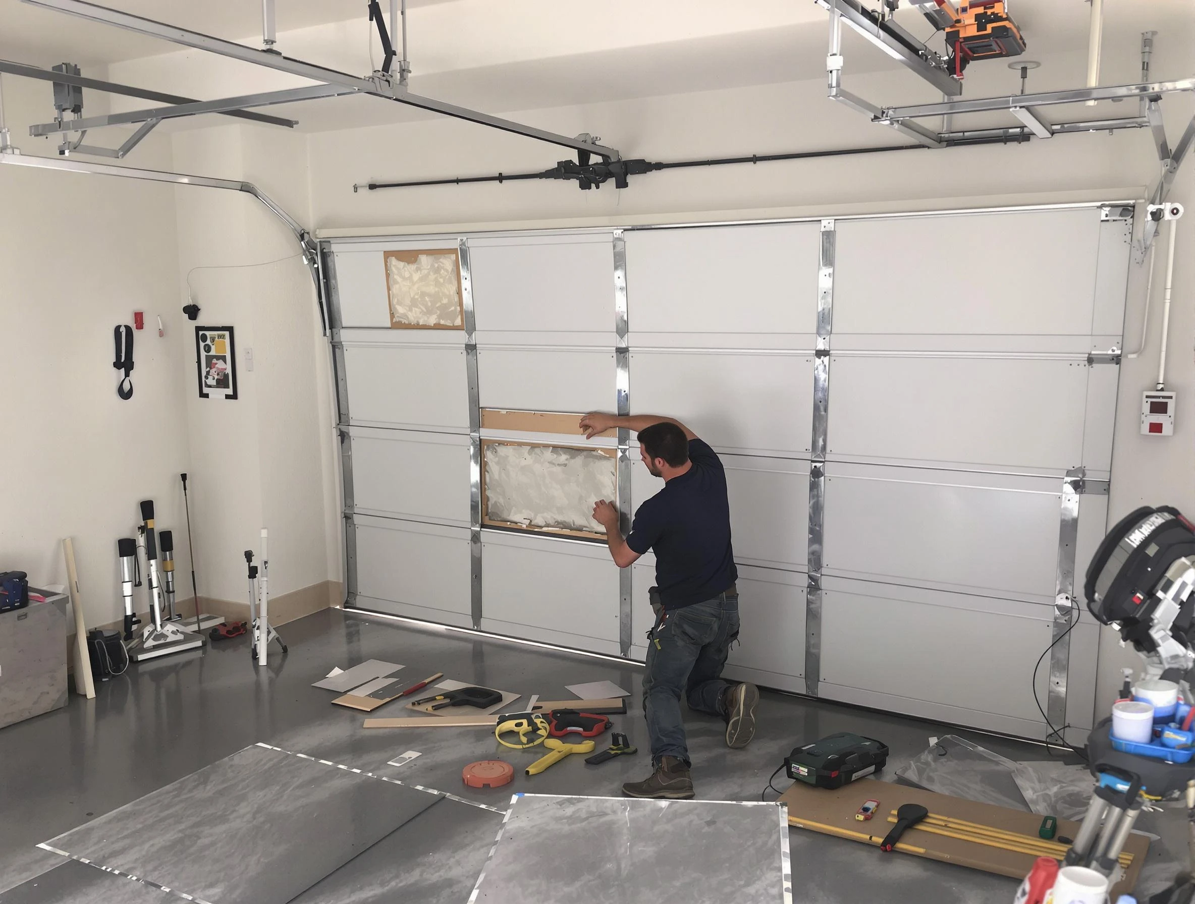 Garage Door Panel Repair in Gloucester
