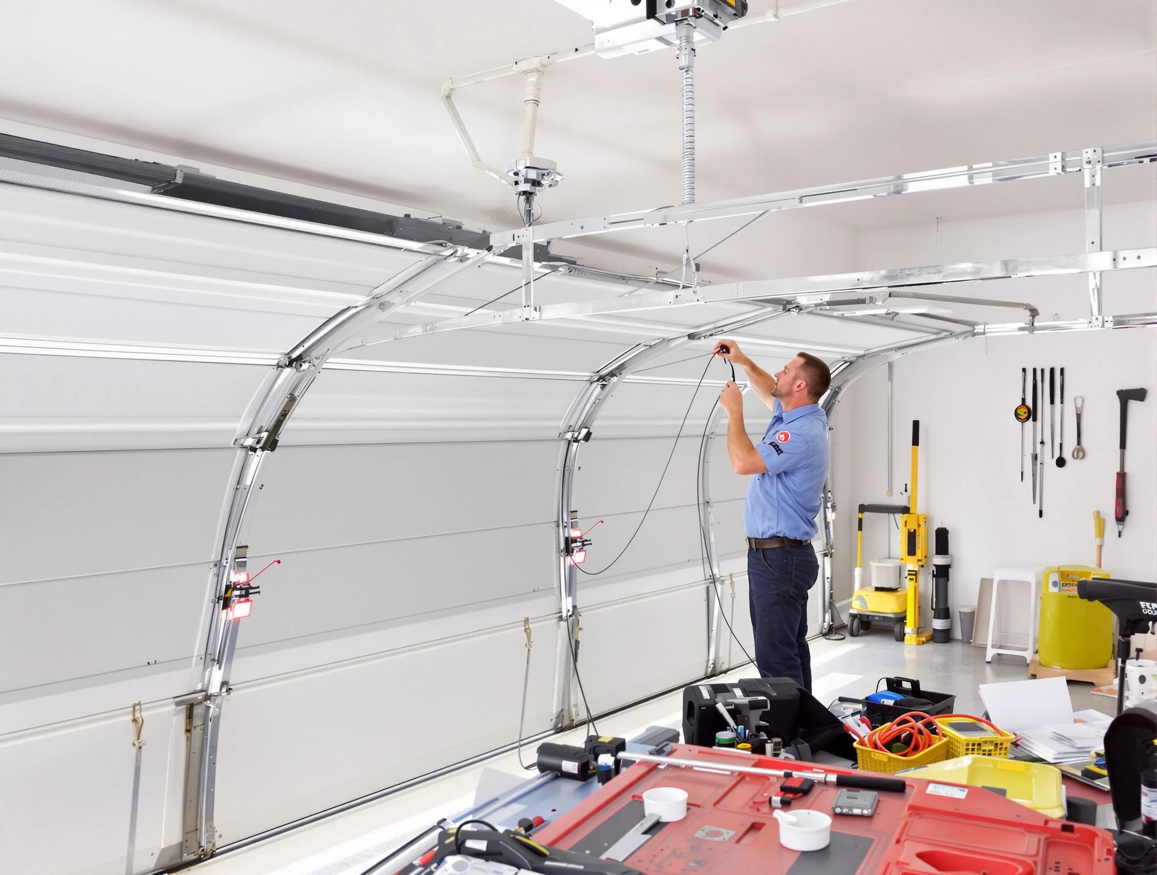 Garage door cable repair service by Gloucester Garage Door Repair in Gloucester