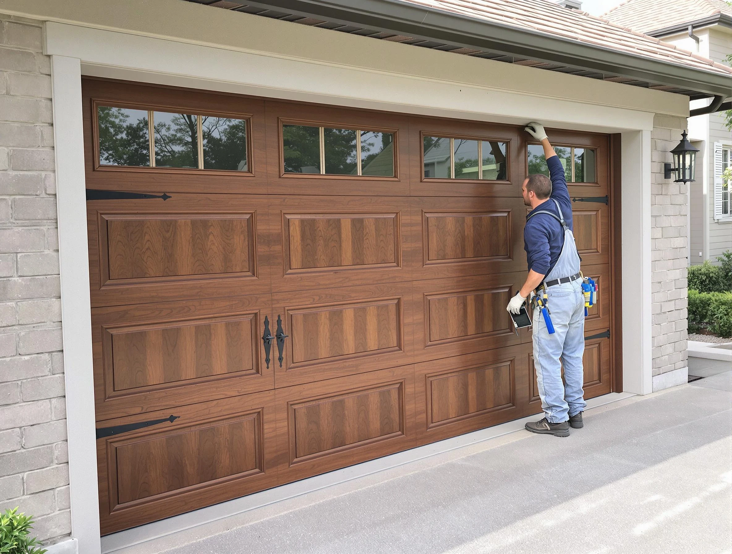 Custom garage door showcase by Gloucester Garage Door Repair in Gloucester