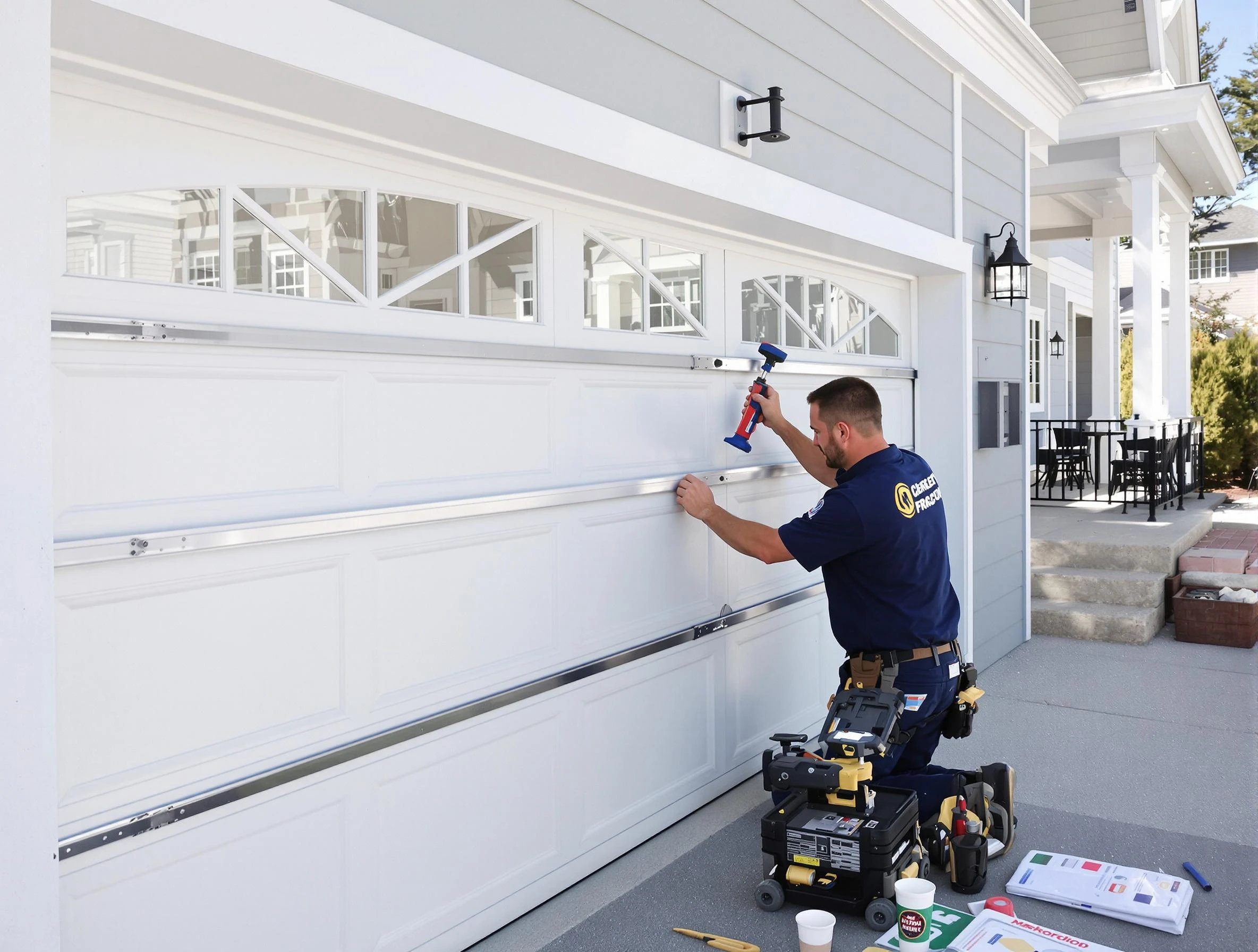 Professional garage door installation by Gloucester Garage Door Repair in Gloucester