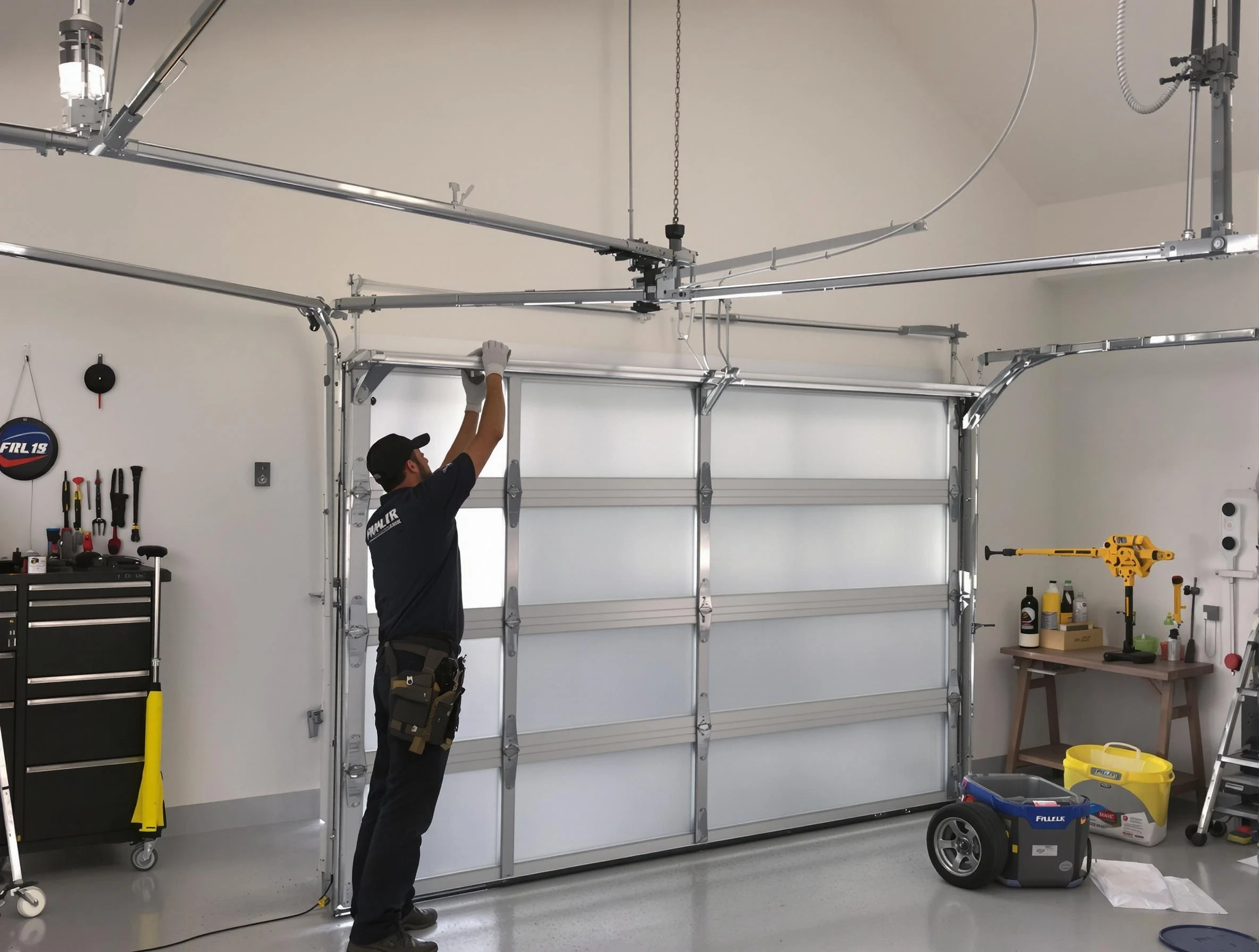 Gloucester Garage Door Repair certified team performing precision garage door installation in Gloucester