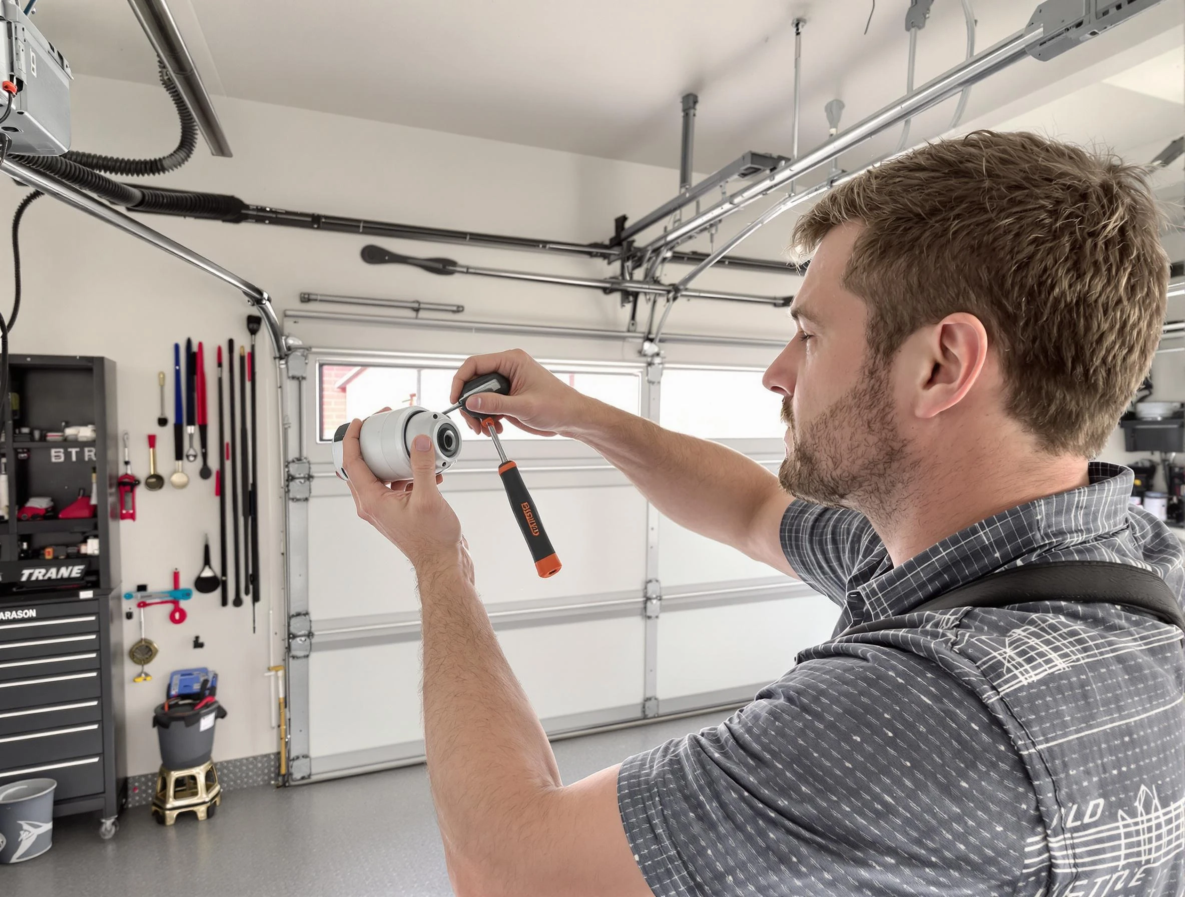 Garage door opener repair service by Gloucester Garage Door Repair in Gloucester