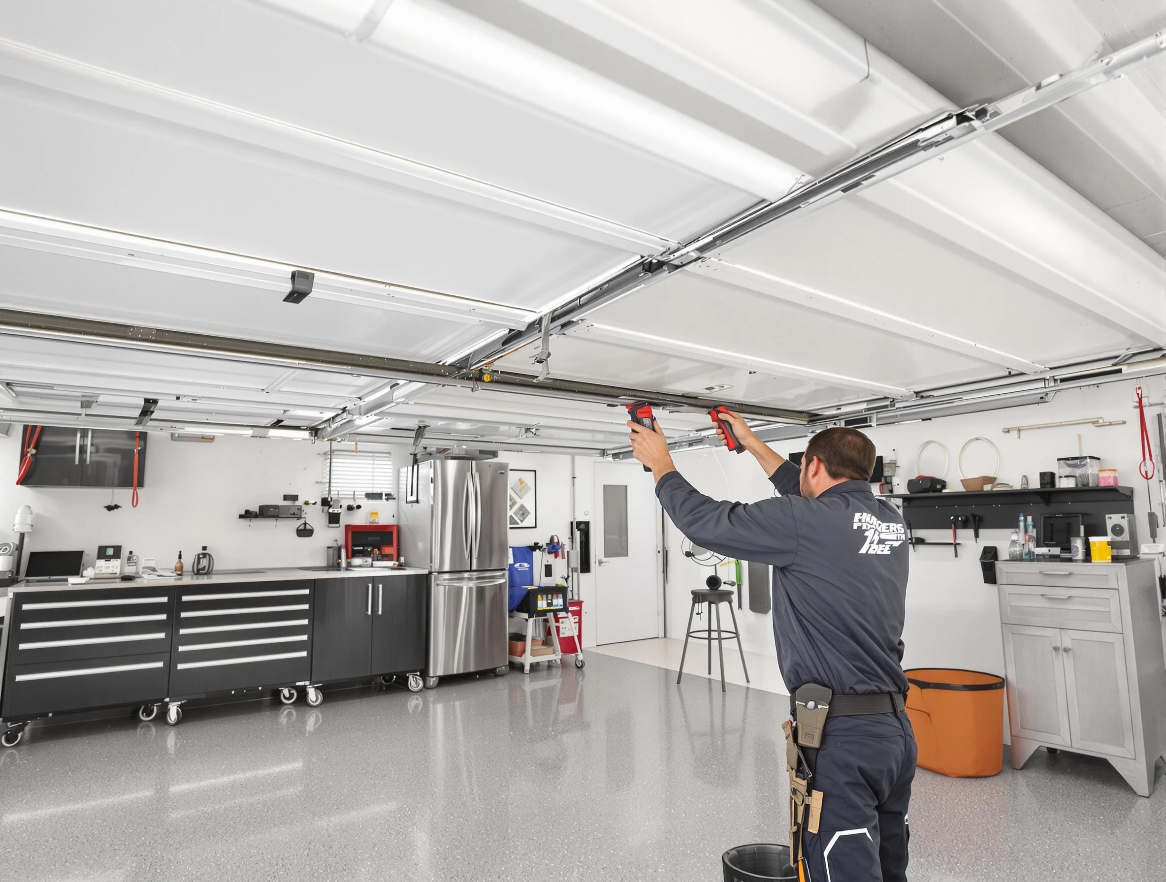Overhead garage door repair service by Gloucester Garage Door Repair in Gloucester